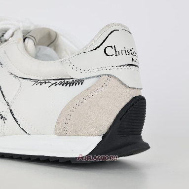 Buy Dior D-Sketch Sneaker White Nylon and Calfskin White KCK427MPA_S10W Quality Reps Replicas Shoes