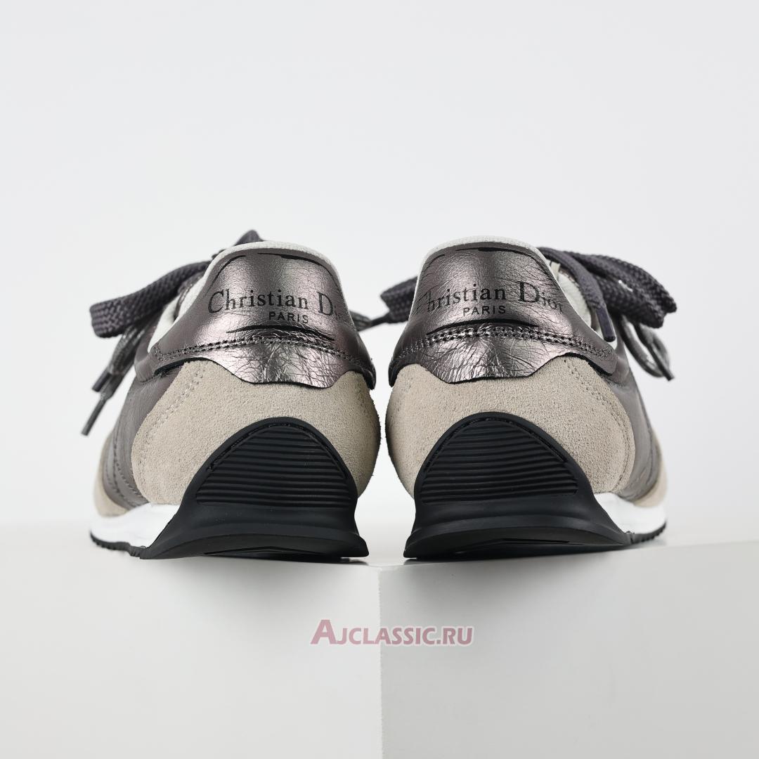 New Dior D-Sketch Sneaker "Gray Nylon and Calfskin" KCK427MPA_S900-2 Shoes