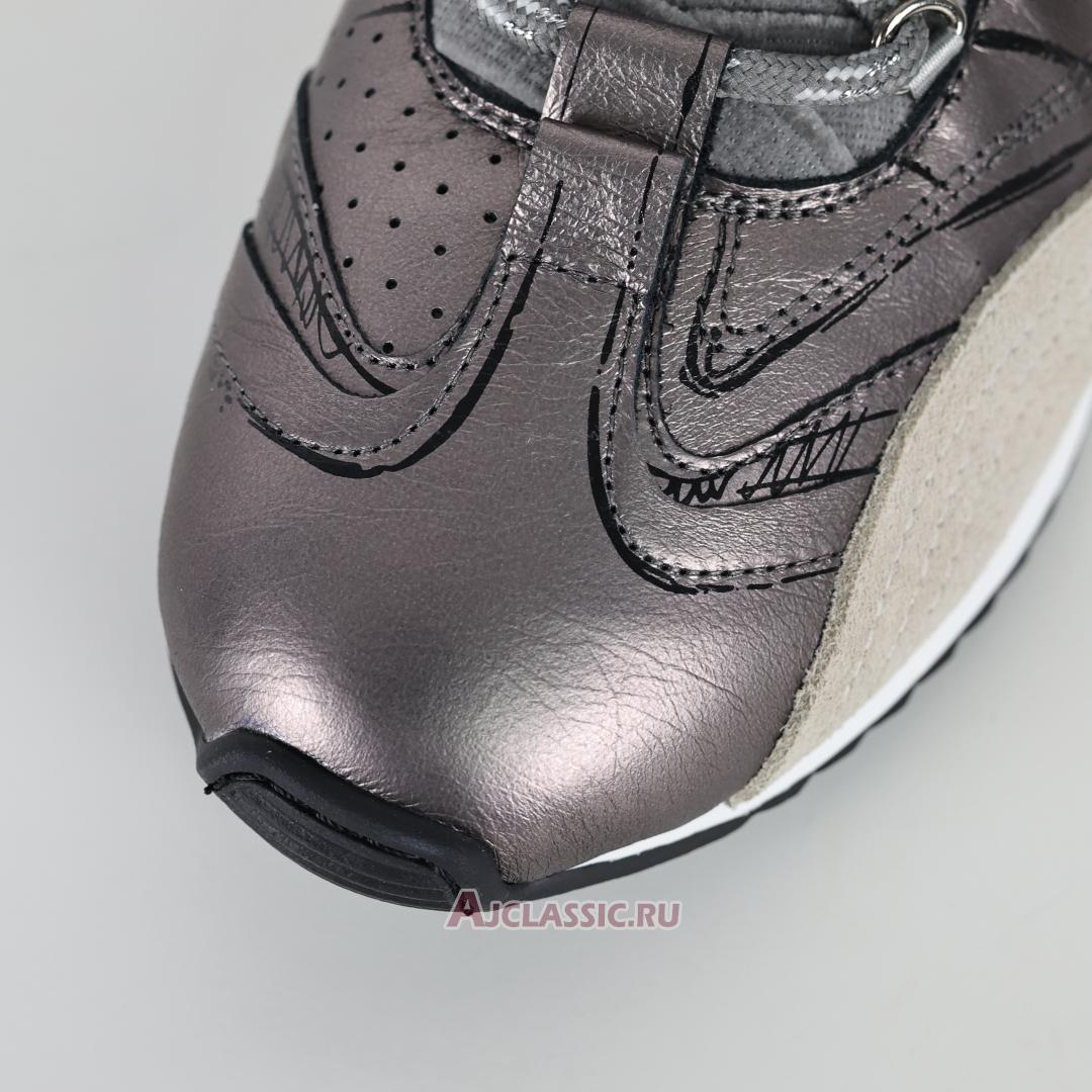 New Dior D-Sketch Sneaker "Gray Nylon and Calfskin" KCK427MPA_S900-2 Shoes