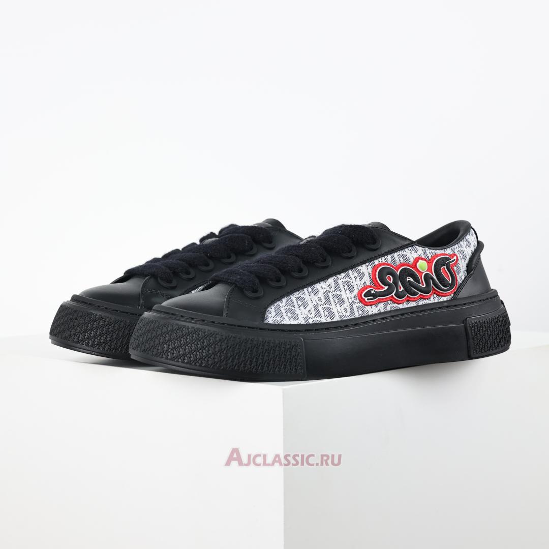 New Dior x Kaws B33 "Navy Blue Calfskin Blue" 3SN303ZEY_H514 Shoes