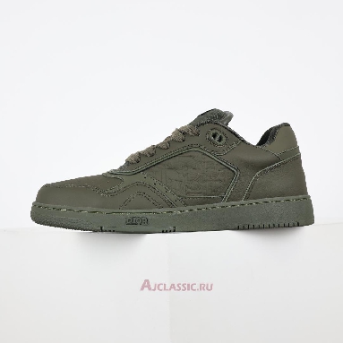 Buy Dior B27 Low Leather Sneaker Khaki Grained Calfskin Khaki 3SN272ZAY_H606 Quality Reps Replicas Shoes