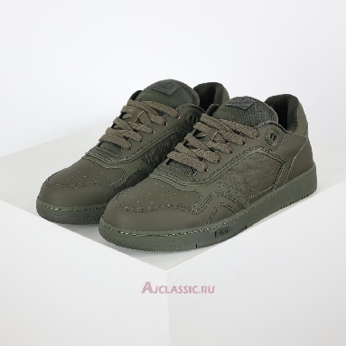 Buy Dior B27 Low Leather Sneaker Khaki Grained Calfskin Khaki 3SN272ZAY_H606 Quality Reps Replicas Shoes
