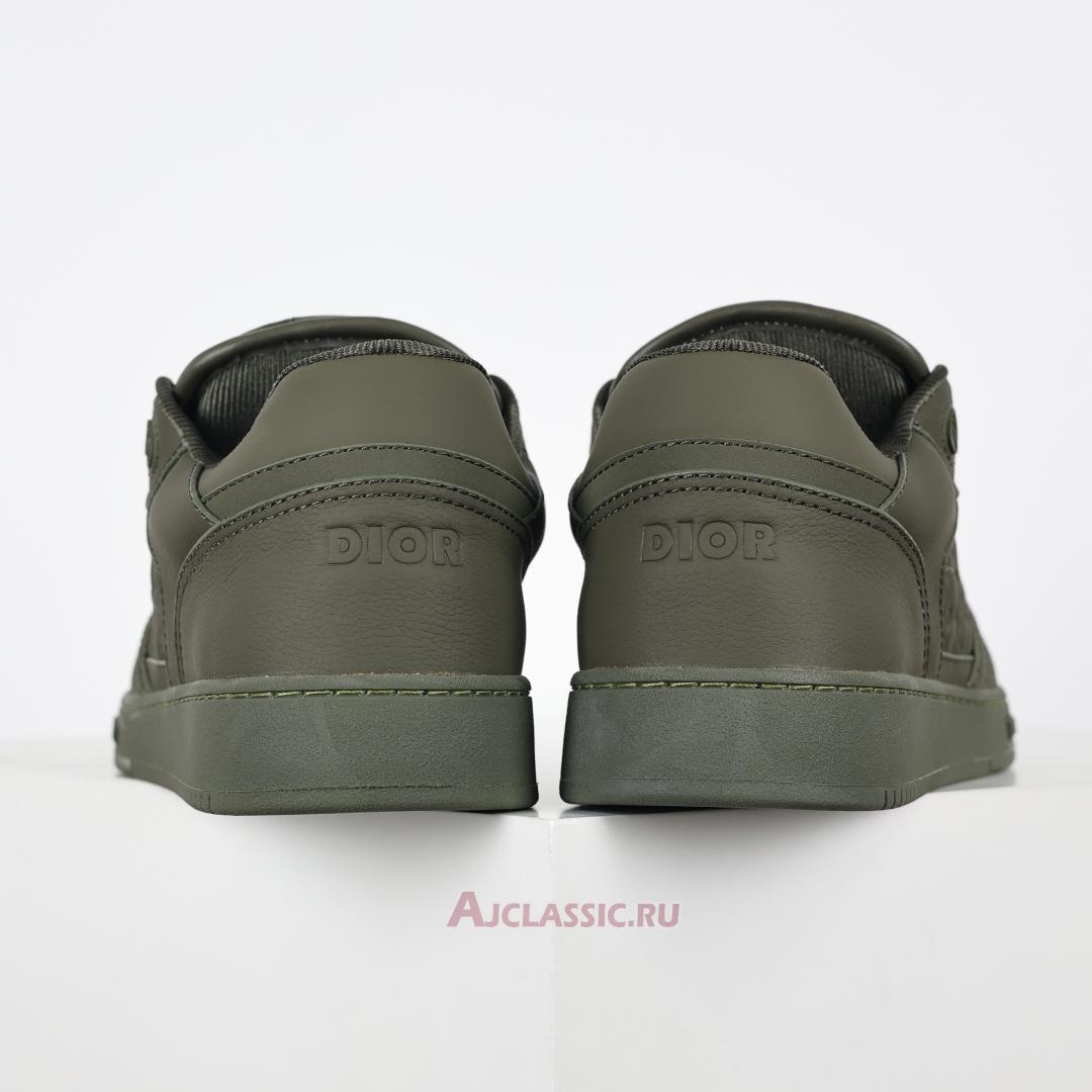 New Dior B27 Low Leather Sneaker "Khaki Grained Calfskin" 3SN272ZAY_H606 Shoes