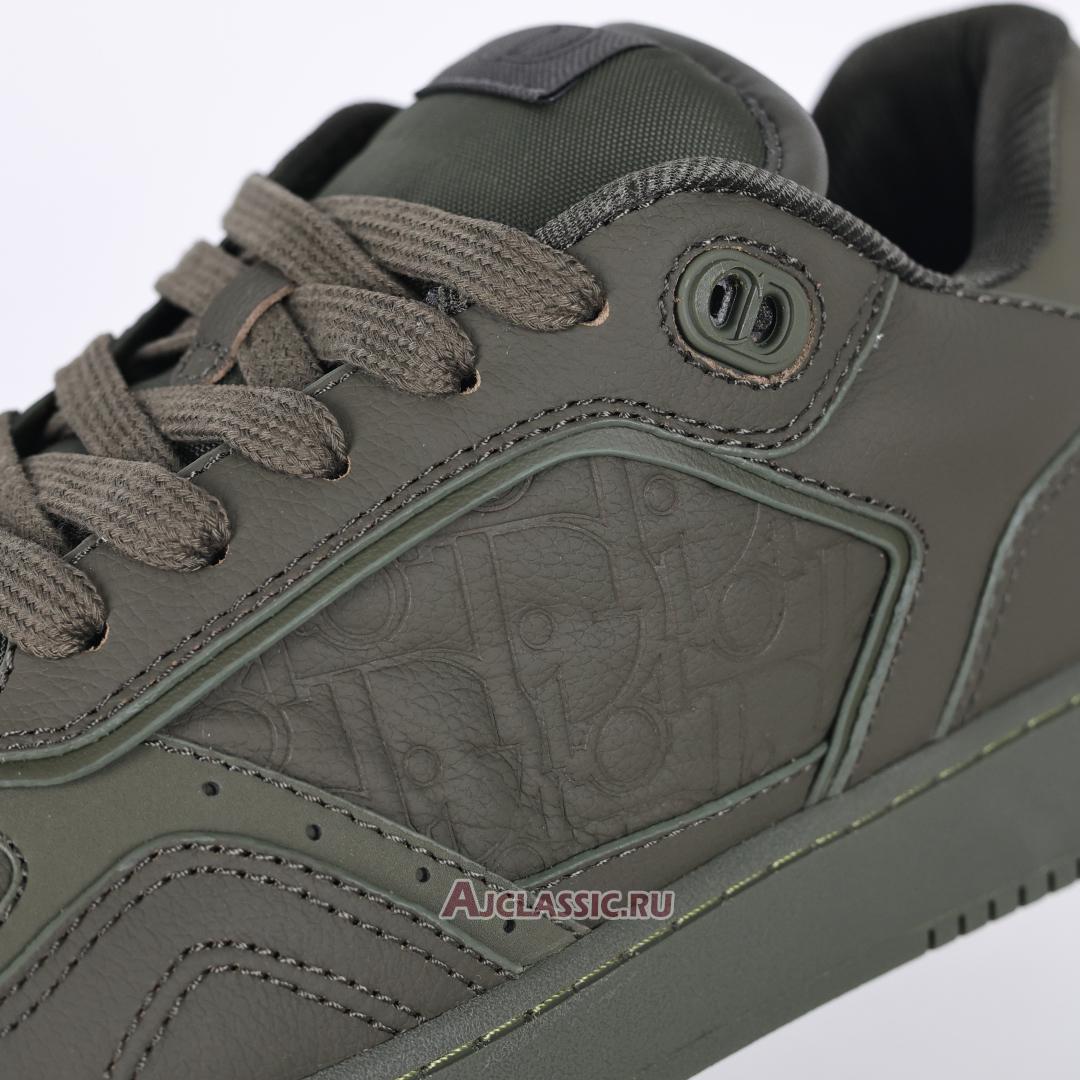 New Dior B27 Low Leather Sneaker "Khaki Grained Calfskin" 3SN272ZAY_H606 Shoes