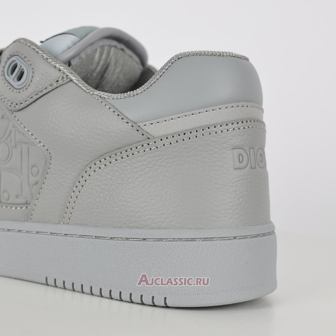 New Dior B27 Low Leather Sneaker "Gray Grained Calfskin" 3SN272ZAY_H868 Shoes