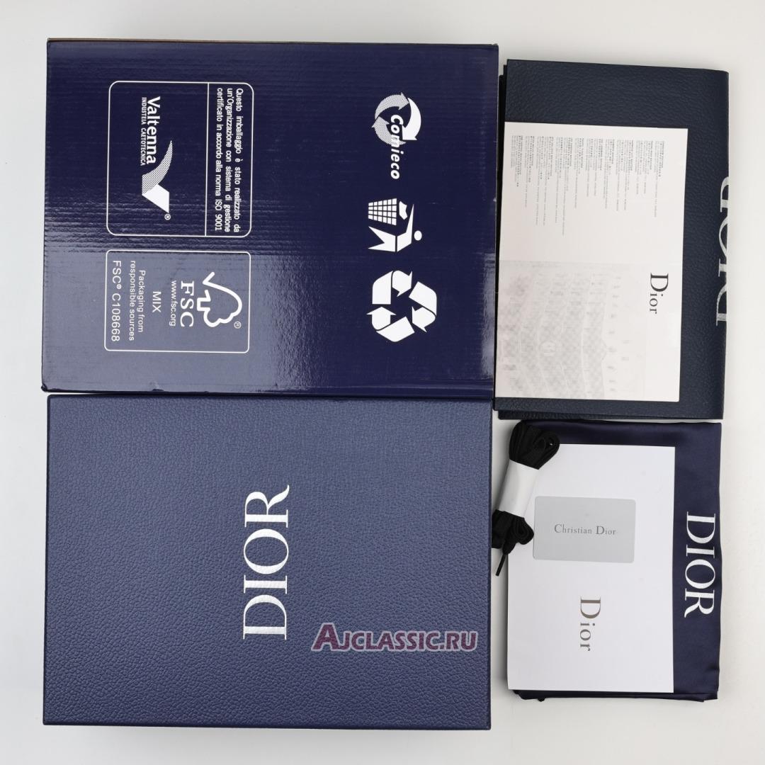 New Dior B27 Low Leather Sneaker "Gray Grained Calfskin" 3SN272ZAY_H868 Shoes