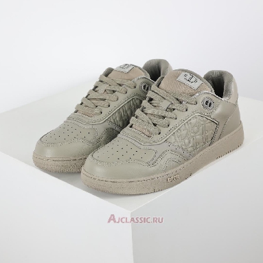Buy Dior B27 Low Leather Sneaker Beige Grained Calfskin Beige 3SN272ZAY_H120-2 Quality Reps Replicas Shoes