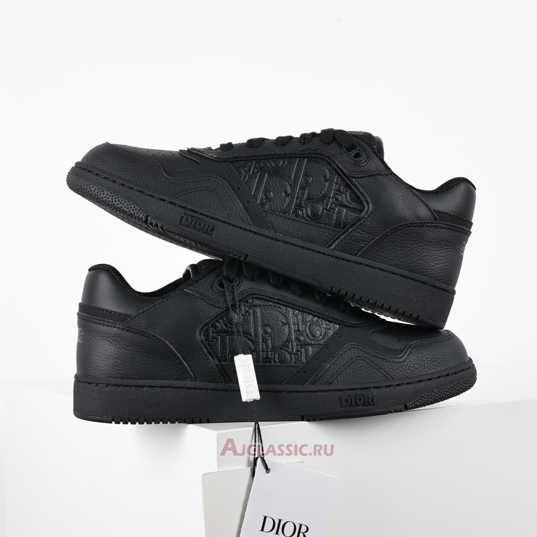 New Dior B27 Low Leather Sneaker "Black Grained Calfskin" 3SN272ZAY_H900 Shoes