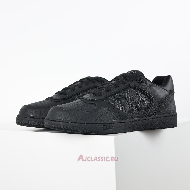 Buy Dior B27 Low Leather Sneaker Black Grained Calfskin Black 3SN272ZAY_H900 Quality Reps Replicas Shoes