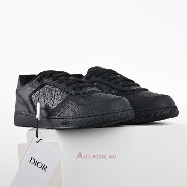Buy Dior B27 Low Leather Sneaker Black Grained Calfskin Black 3SN272ZAY_H900 Quality Reps Replicas Shoes