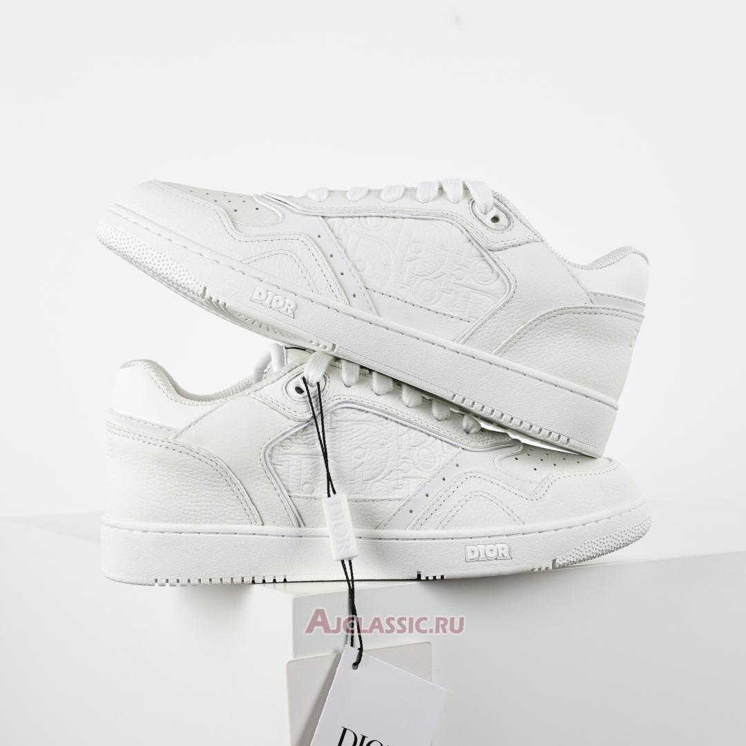New Dior B27 Low Leather Sneaker "White Grained Calfskin" 3SN272ZAY_H000 Shoes