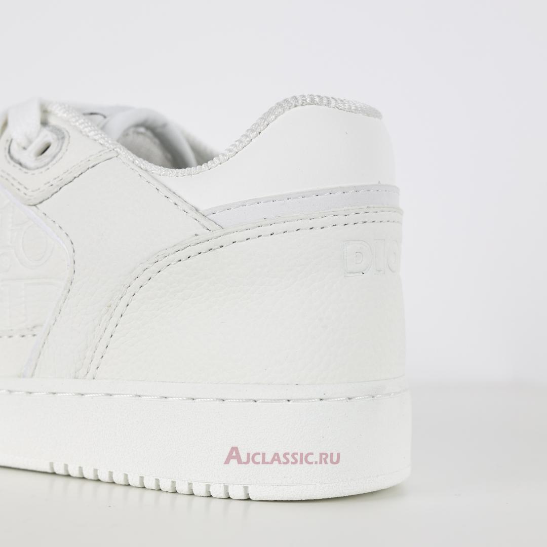 New Dior B27 Low Leather Sneaker "White Grained Calfskin" 3SN272ZAY_H000 Shoes