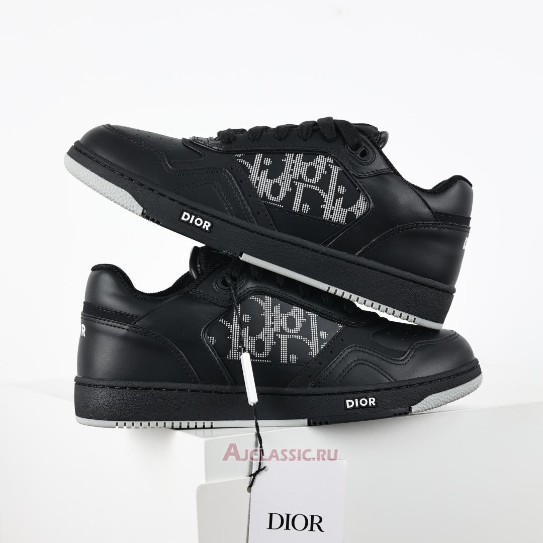 New Dior B27 Low Sneaker "Black Smooth Calfskin" 3SN272ZPR_H969 Shoes