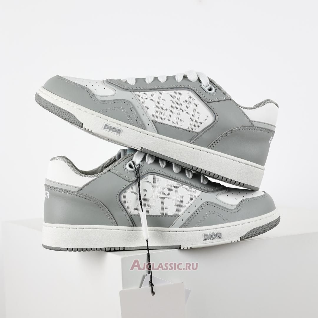 New Dior B27 Low Sneaker "Gray Smooth Calfskin" 3SN272ZIJ_H890-2 Shoes