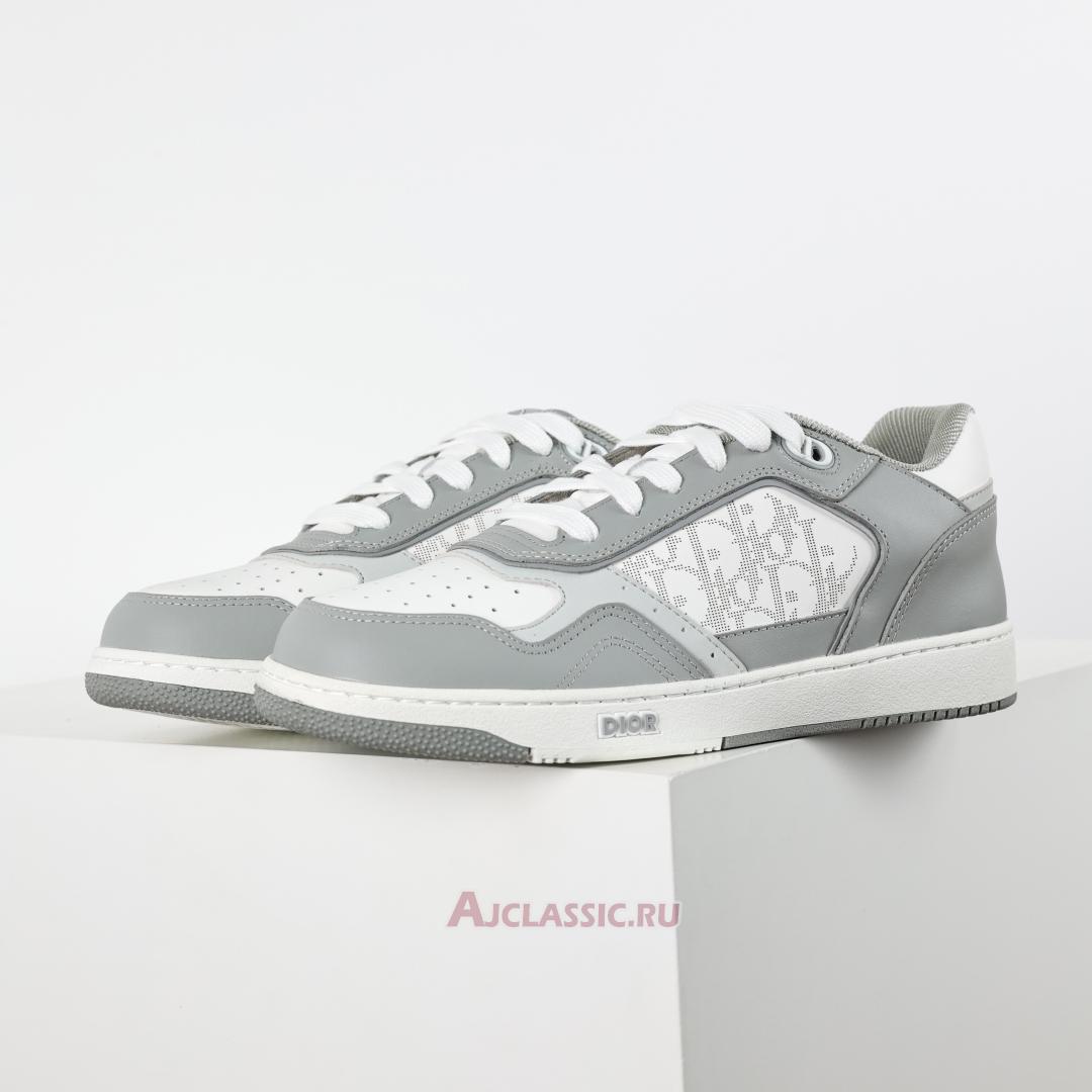 New Dior B27 Low Sneaker "Gray Smooth Calfskin" 3SN272ZIJ_H890-2 Shoes