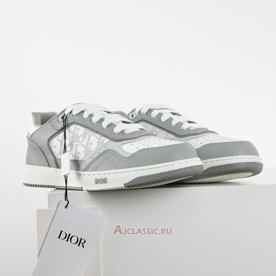 New Dior B27 Low Sneaker "Gray Smooth Calfskin" 3SN272ZIJ_H890-2 Shoes