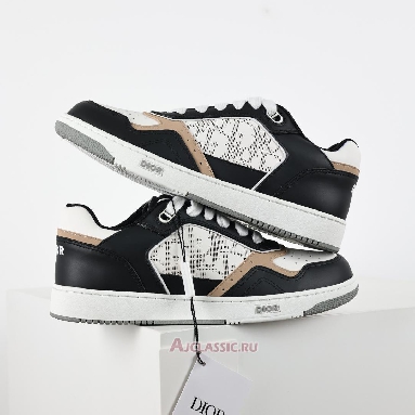 Buy Dior B27 Low Sneaker Dior Oblique Galaxy - Black White Beige Black 3SN272ZIJ_H163-2 Quality Reps Replicas Shoes