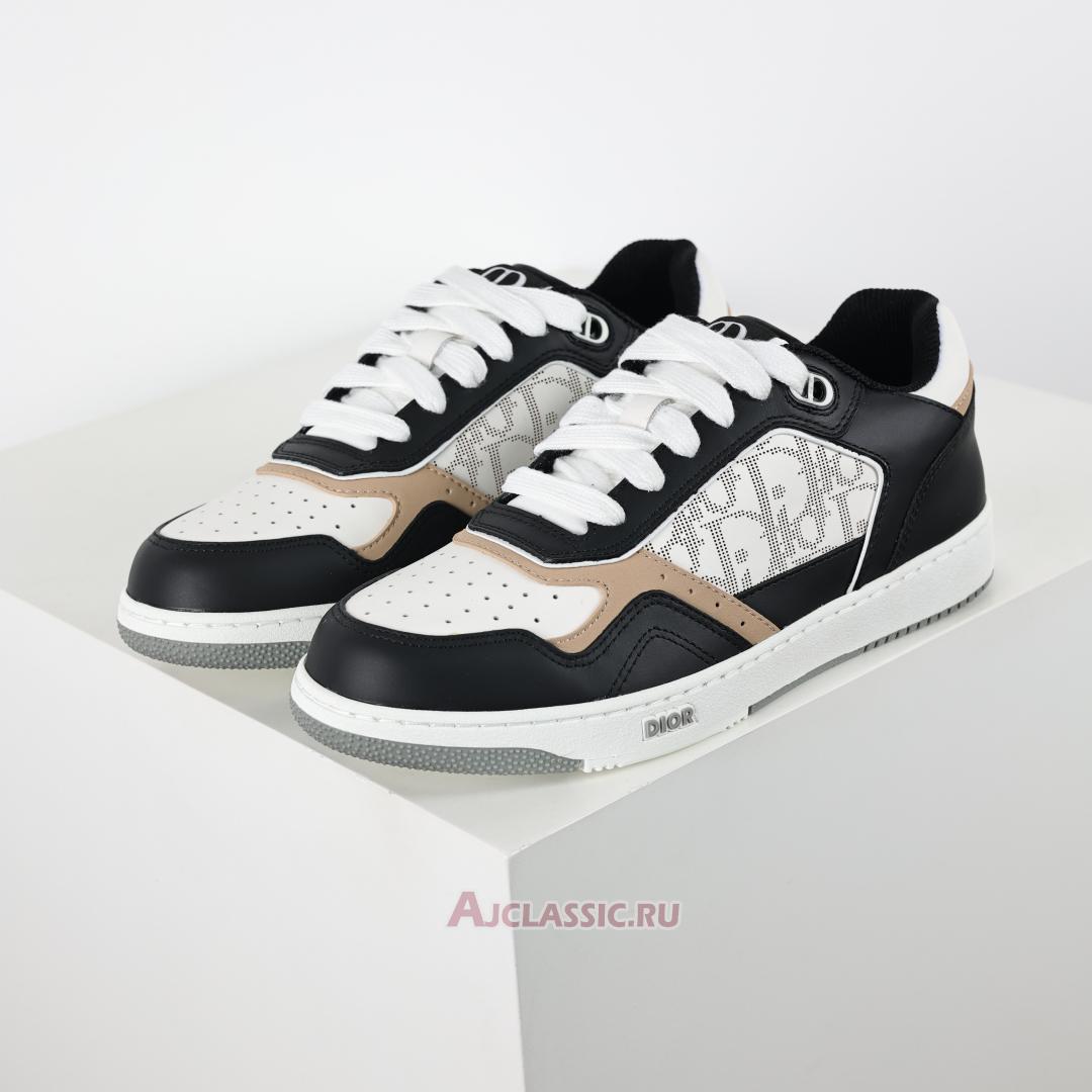 New Dior B27 Low Sneaker "Dior Oblique Galaxy - Black White Beige" 3SN272ZIJ_H163-2 Shoes