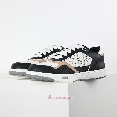 Buy Dior B27 Low Sneaker Dior Oblique Galaxy - Black White Beige Black 3SN272ZIJ_H163-2 Quality Reps Replicas Shoes