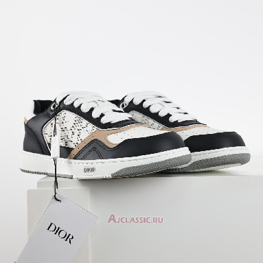Buy Dior B27 Low Sneaker Dior Oblique Galaxy - Black White Beige Black 3SN272ZIJ_H163-2 Quality Reps Replicas Shoes