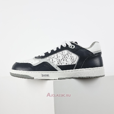 Buy Dior B27 Low Sneaker Dior Oblique - Deep Grey Cream Blue 3SN272ZIR_H861 Quality Reps Replicas Shoes