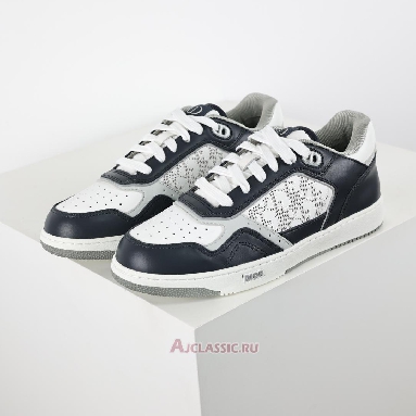 Buy Dior B27 Low Sneaker Dior Oblique - Deep Grey Cream Blue 3SN272ZIR_H861 Quality Reps Replicas Shoes