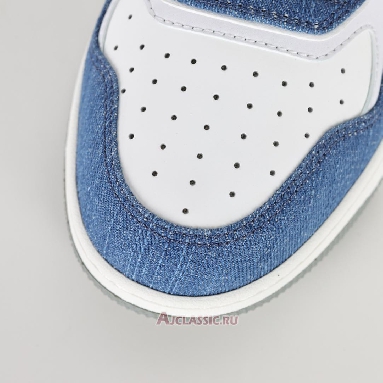 Buy Dior B27 Low Sneaker White Smooth Calfskin Blue Denim Blue 3SN272ZAC_H580 Quality Reps Replicas Shoes