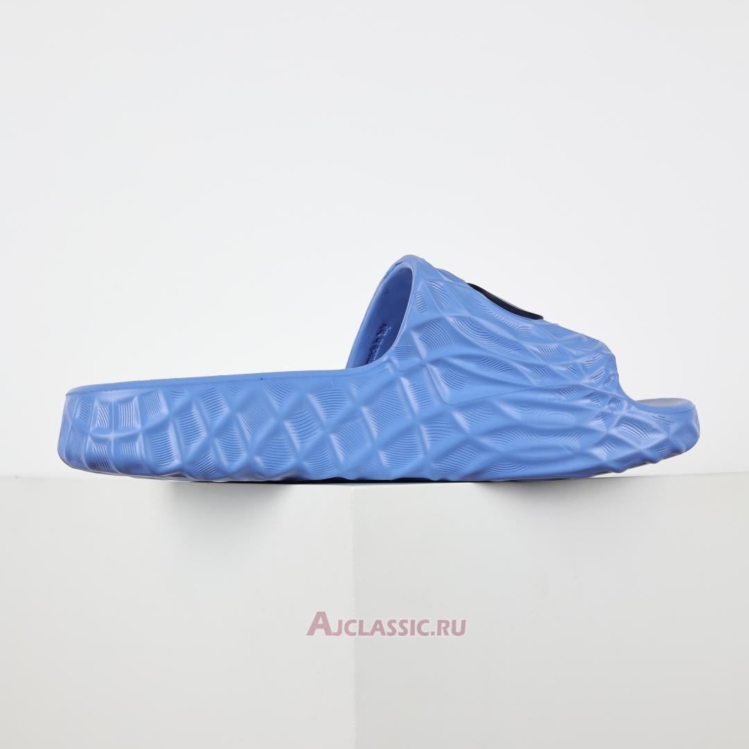 New Gucci Slide Sandal "Interlocking G Blue Water Ripples" 770801 J8710 4743 Shoes