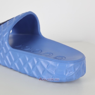 Buy Gucci Slide Sandal Interlocking G Blue Water Ripples Blue 770801 J8710 4743 Quality Reps Replicas Shoes