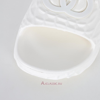 Buy Gucci Slide Sandal Interlocking G White Water Ripples White 770801-J8710-9164 Quality Reps Replicas Shoes