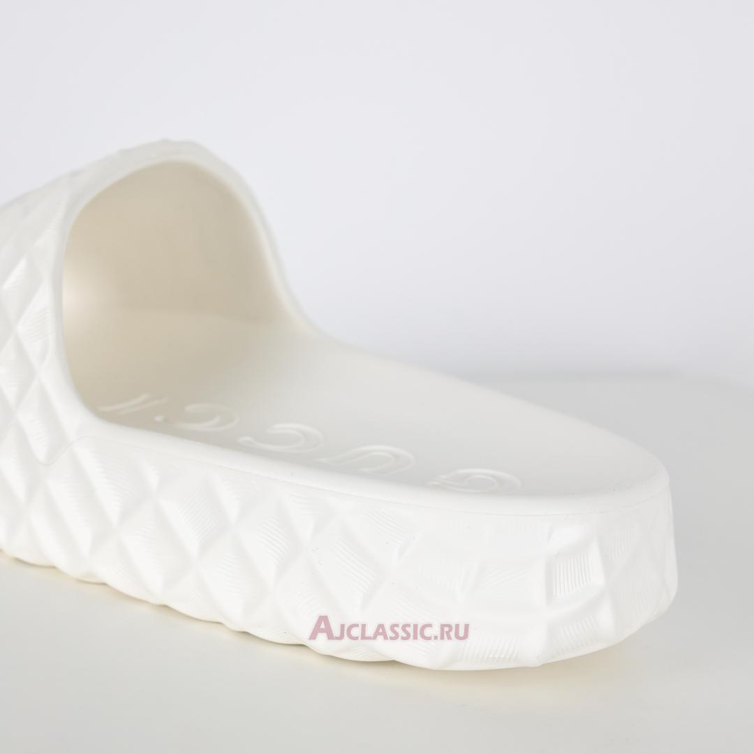 New Gucci Slide Sandal "Interlocking G White Water Ripples" 770801-J8710-9164 Shoes