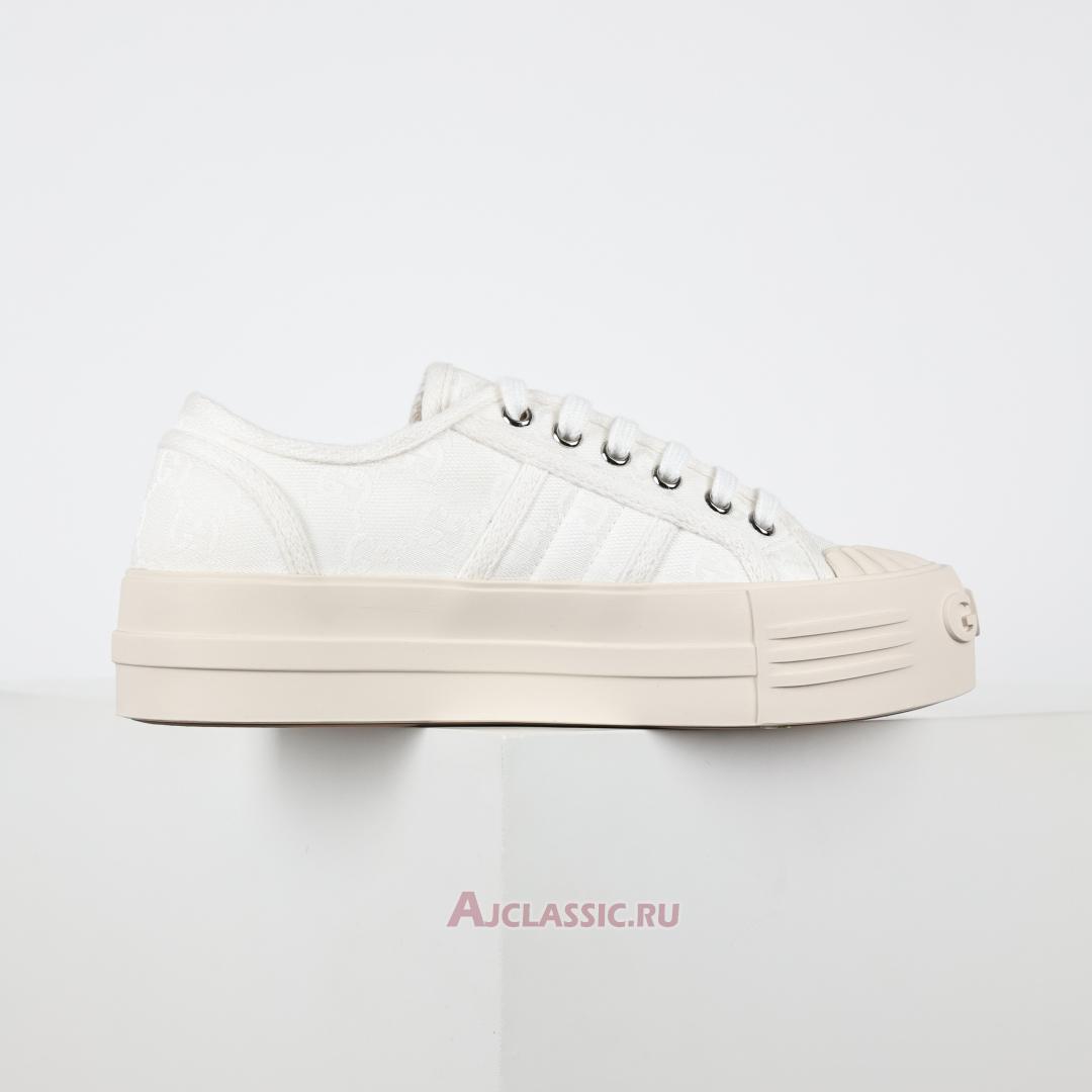 New Gucci Chunky Sneaker "White Canvas" 816879FABZZ9143-2 Shoes