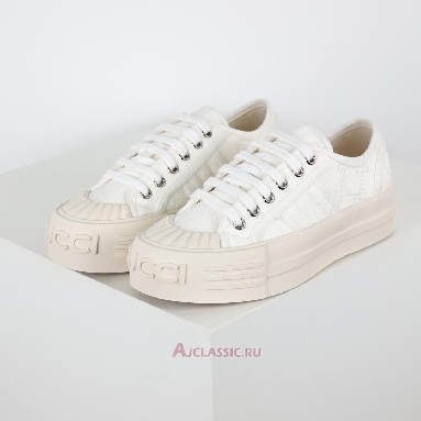 Buy Gucci Chunky Sneaker White Canvas White 816879FABZZ9143-2 Quality Reps Replicas Shoes