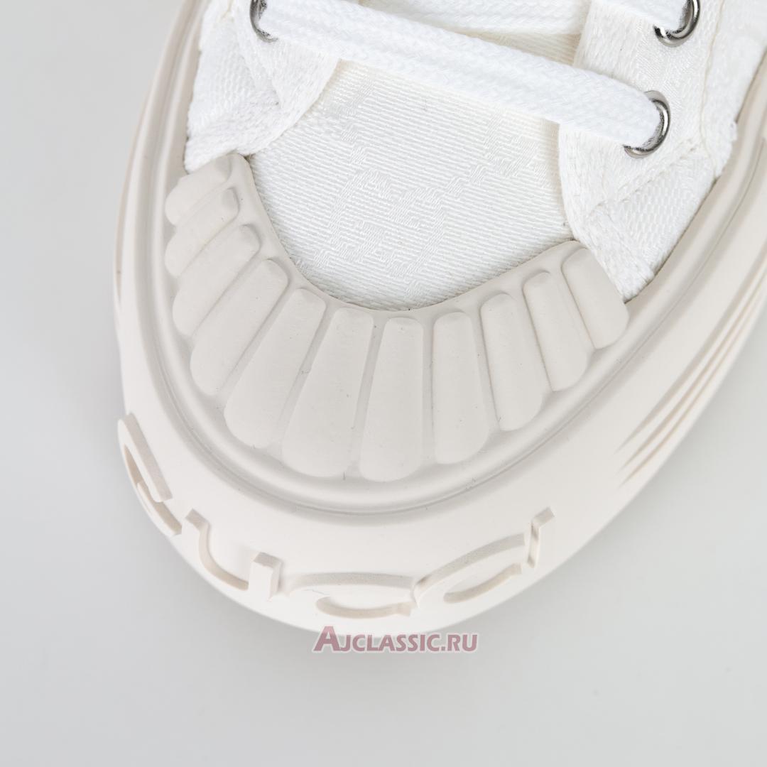 New Gucci Chunky Sneaker "White Canvas" 816879FABZZ9143-2 Shoes