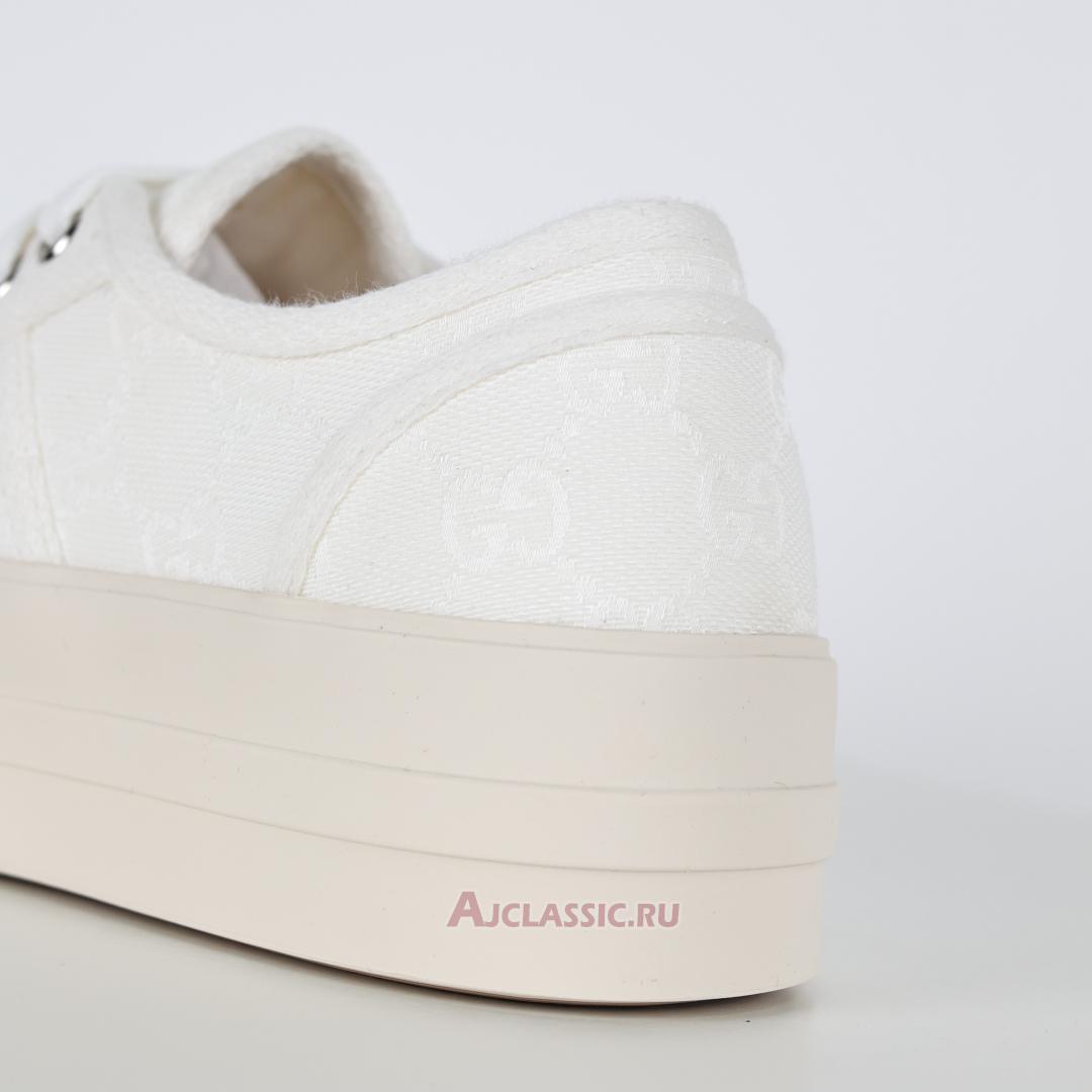 New Gucci Chunky Sneaker "White Canvas" 816879FABZZ9143-2 Shoes