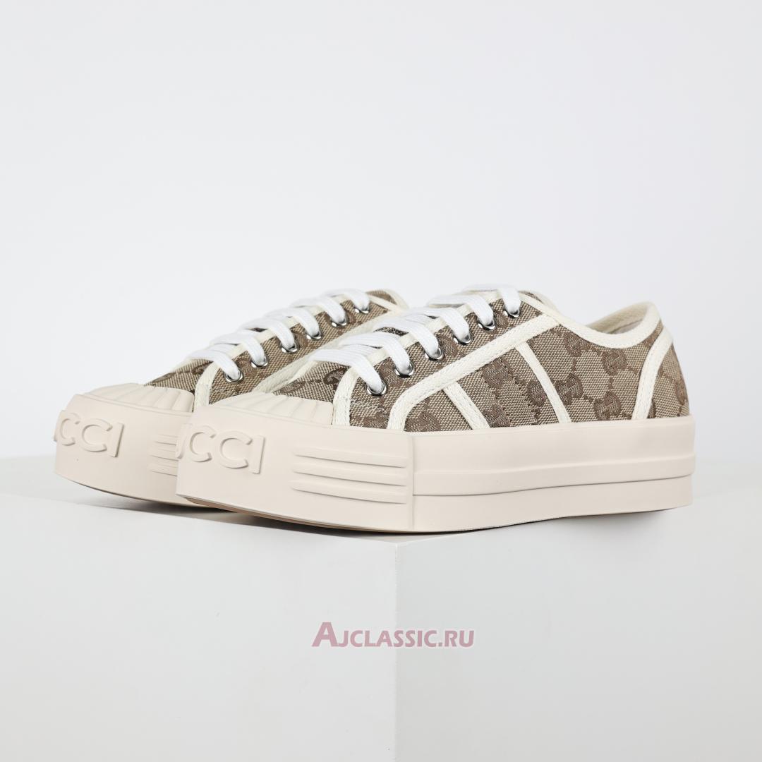 New Gucci Chunky Sneaker "Beige Canvas" 83182520Q209745-2 Shoes
