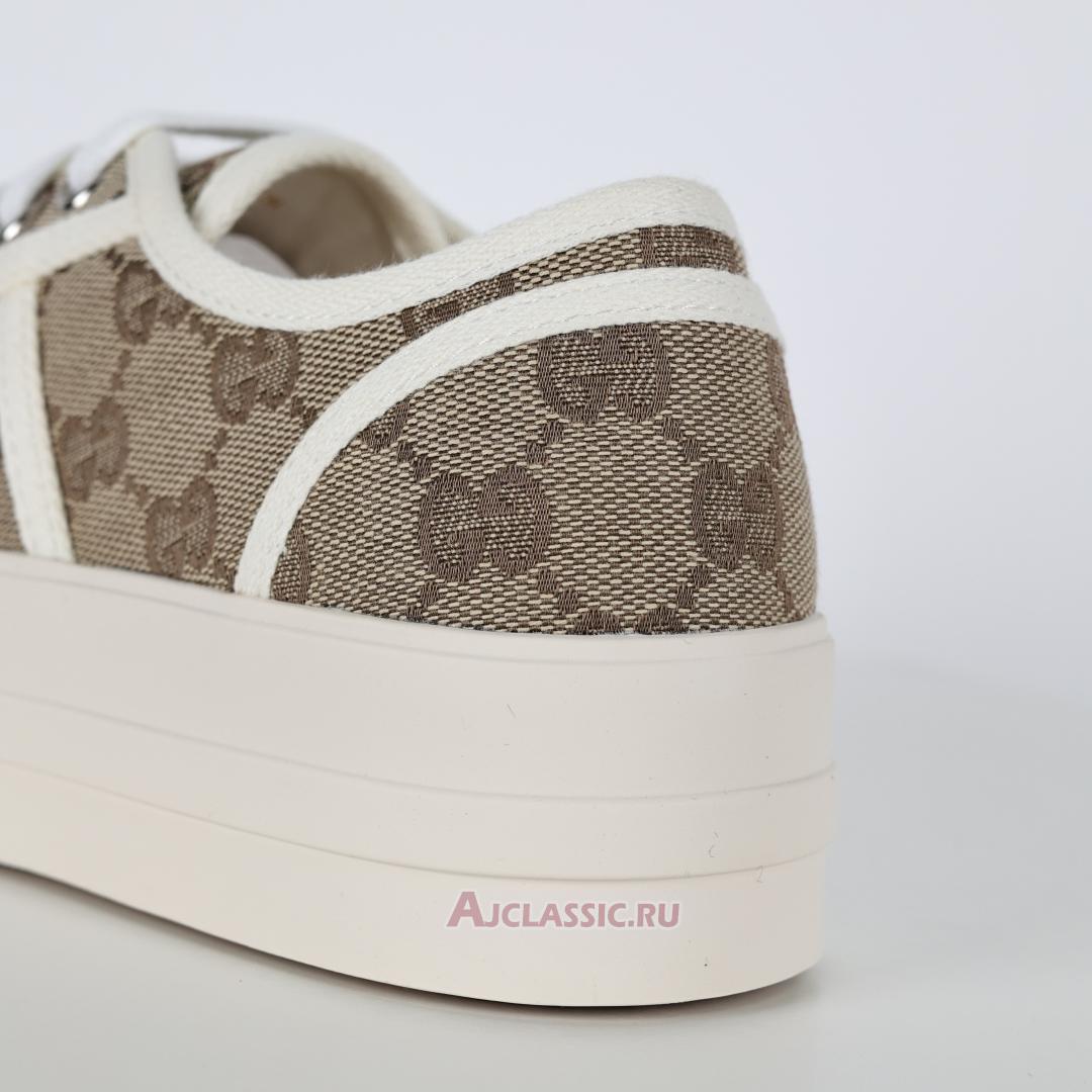 New Gucci Chunky Sneaker "Beige Canvas" 83182520Q209745-2 Shoes