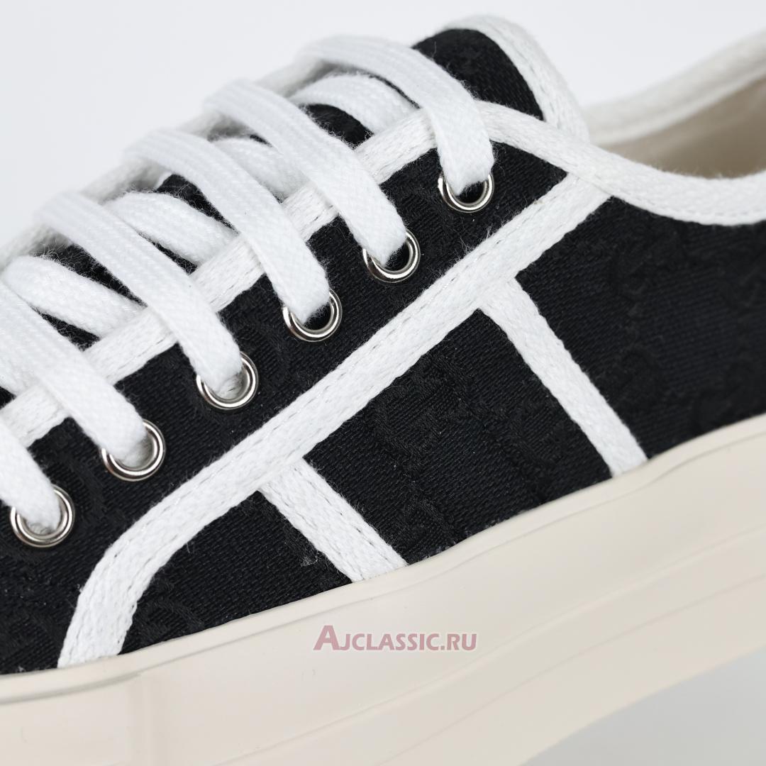 New Gucci Chunky Sneaker "Black GG Canvas" 816879FABZZ1062 Shoes