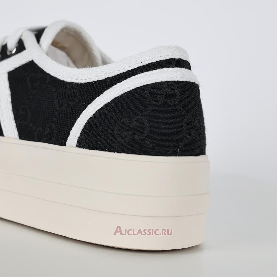 New Gucci Chunky Sneaker "Black GG Canvas" 816879FABZZ1062 Shoes