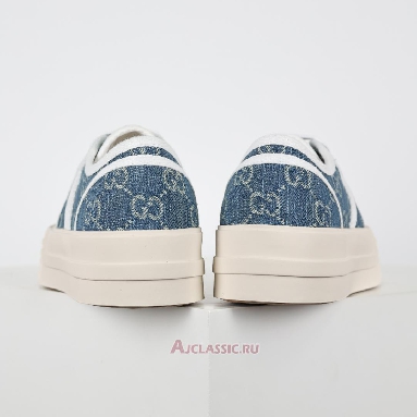 Buy Gucci Chunky Sneaker Light Blue Denim GG Canvas Blue 831825FAD7P4642-2 Quality Reps Replicas Shoes