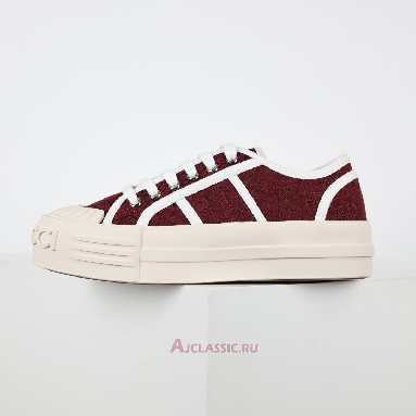 Buy Gucci Chunky Sneaker Rosso Ancora GG Canvas Red 816879FABZZ8545 Quality Reps Replicas Shoes