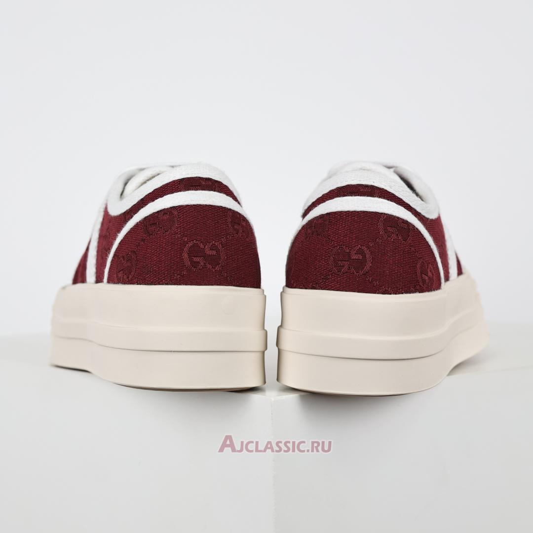 New Gucci Chunky Sneaker "Rosso Ancora GG Canvas" 816879FABZZ8545 Shoes