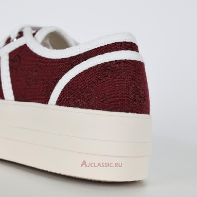 Buy Gucci Chunky Sneaker Rosso Ancora GG Canvas Red 816879FABZZ8545 Quality Reps Replicas Shoes