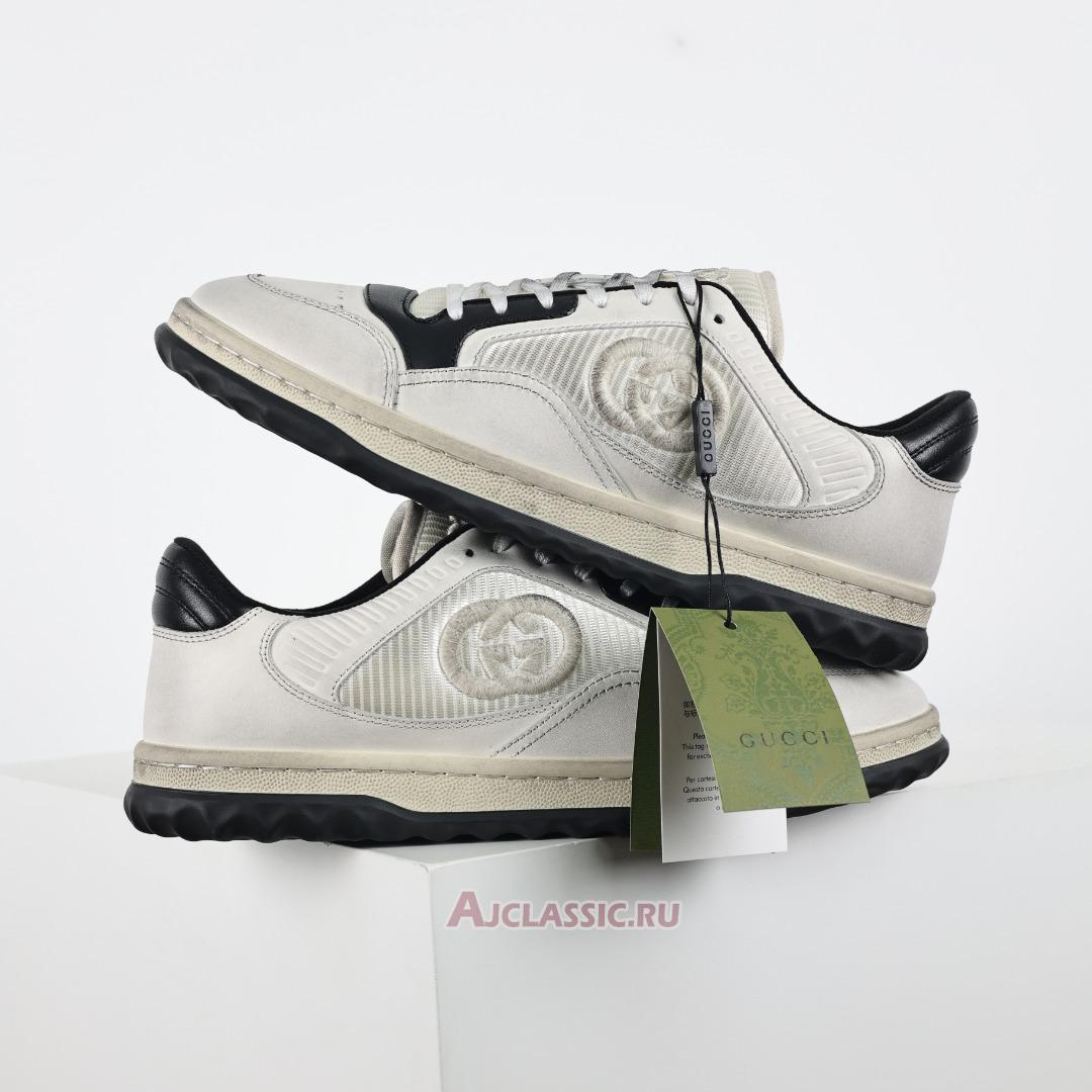 New Gucci MAC80 Sneaker "Off-White Black" 747914 AAB79 9151 Shoes