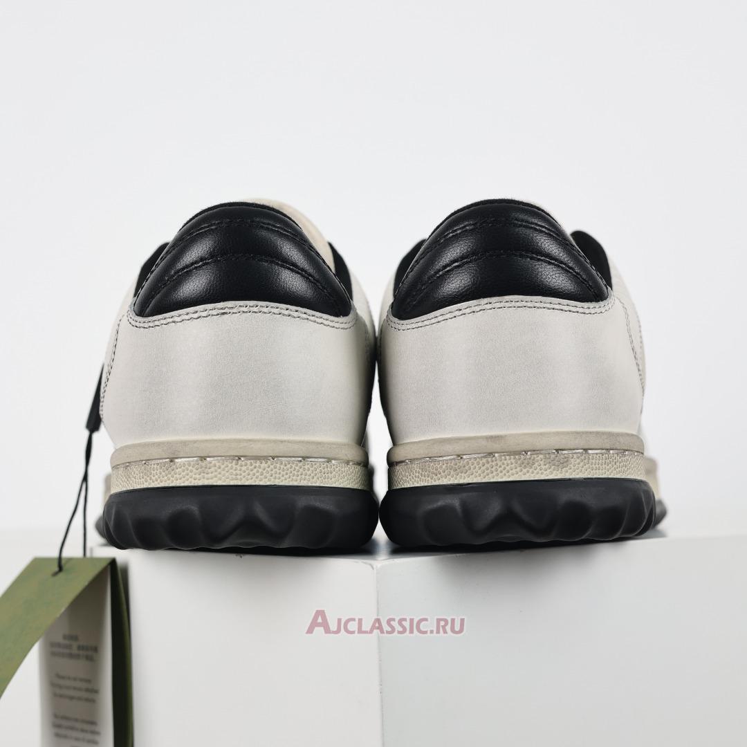 New Gucci MAC80 Sneaker "Off-White Black" 747914 AAB79 9151 Shoes