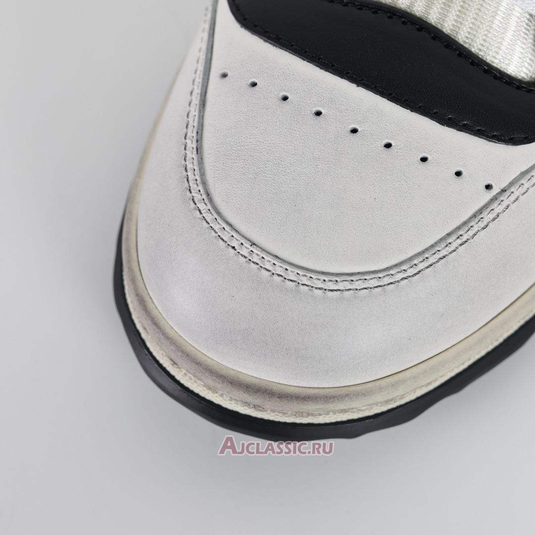 New Gucci MAC80 Sneaker "Off-White Black" 747914 AAB79 9151 Shoes