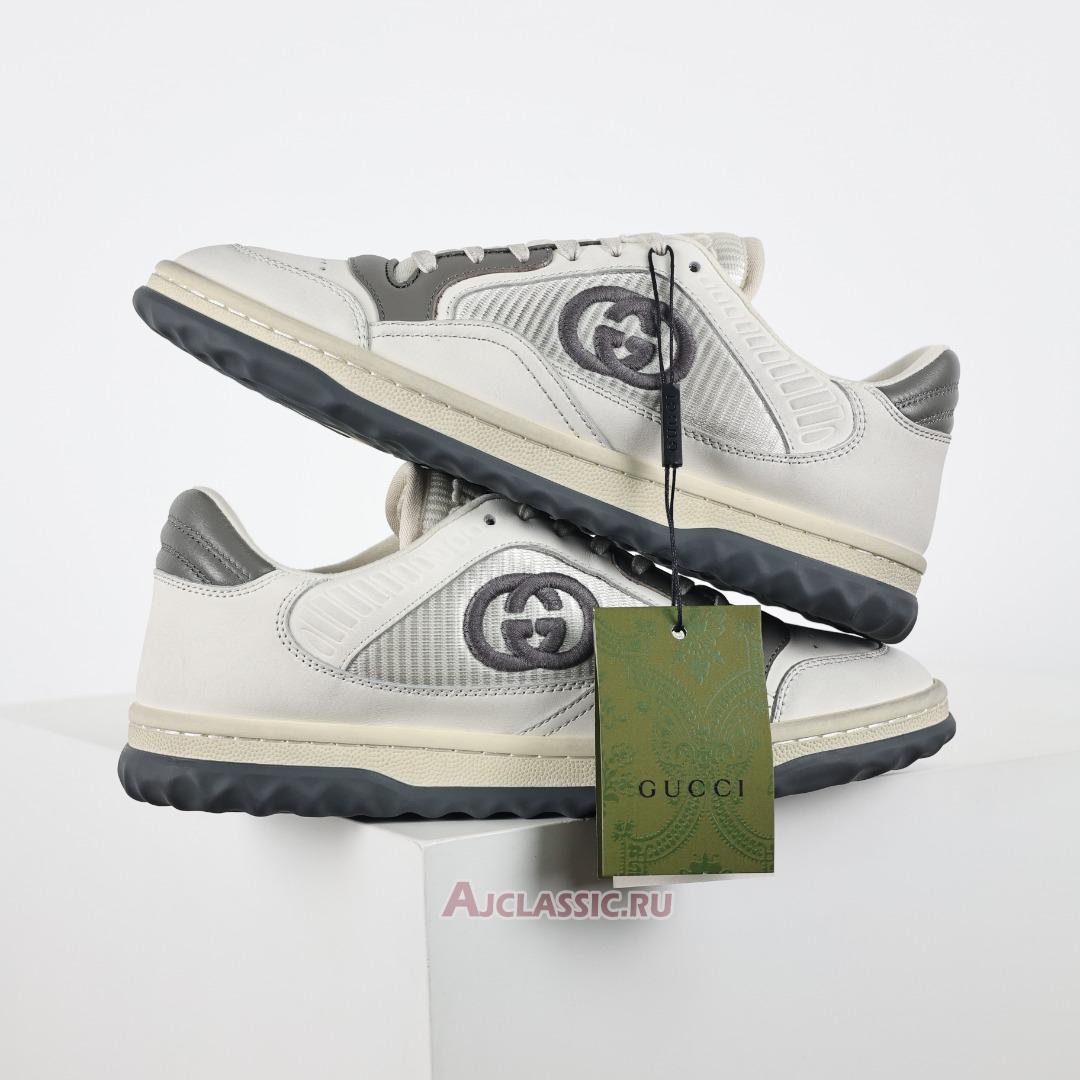 New Gucci MAC80 Sneaker "Off-White Grey" 757604 AAB79 9154 Shoes