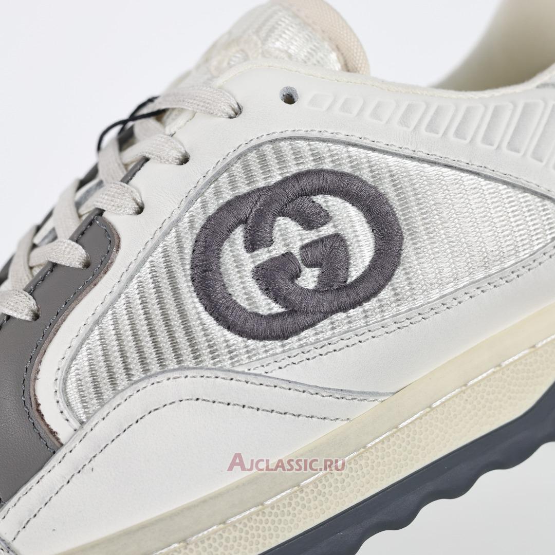 New Gucci MAC80 Sneaker "Off-White Grey" 757604 AAB79 9154 Shoes