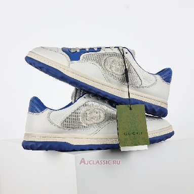 Buy Gucci MAC80 Sneaker Off-White Blue Blue 749896 AAB79 9149-2 Quality Reps Replicas Shoes