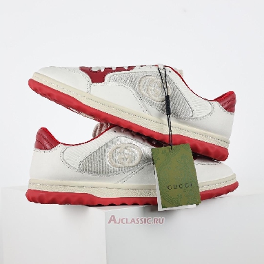 Buy Gucci MAC80 Sneaker Off-White Red Red 749896 AAB79 9150-2 Quality Reps Replicas Shoes